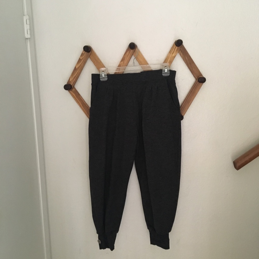 Heather grey joggers